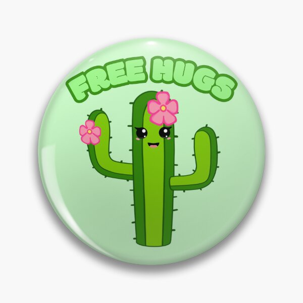 Item preview, Free Hugs Cactus designed and sold by bloomintoyoubiy.