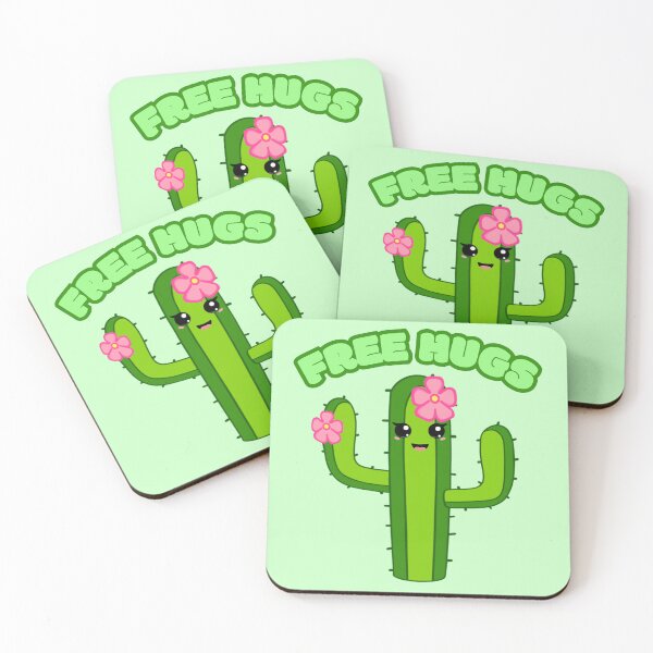 Item preview, Free Hugs Cactus designed and sold by bloomintoyoubiy.