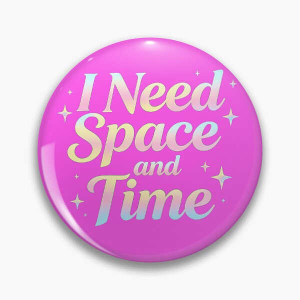 Item preview, I Need Space and Time – Cosmic Pastel Typography designed and sold by TeyArtWork.