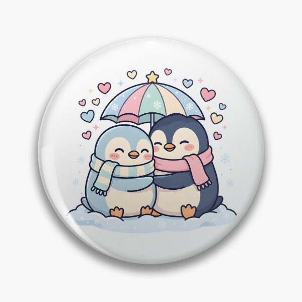 Item preview, Romantic Cuddle Penguin designed and sold by dreephic22.