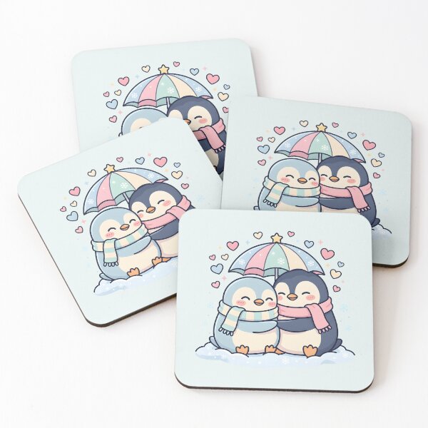 Item preview, Romantic Cuddle Penguin designed and sold by dreephic22.