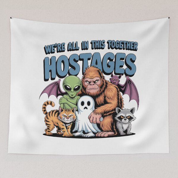 Item preview, We're All in This Together Like Hostages designed and sold by OlizaPrint.