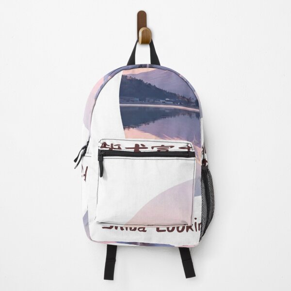 Item preview, Shiba Inu Gazing at Mount Fuji — Kuro Shiba Japan Reflection Art designed and sold by CoolyJapan.