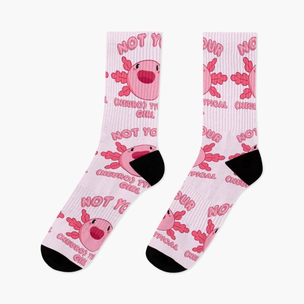 Item preview, Not your (neuro) typical girl Axolotl designed and sold by bloomintoyoubiy.