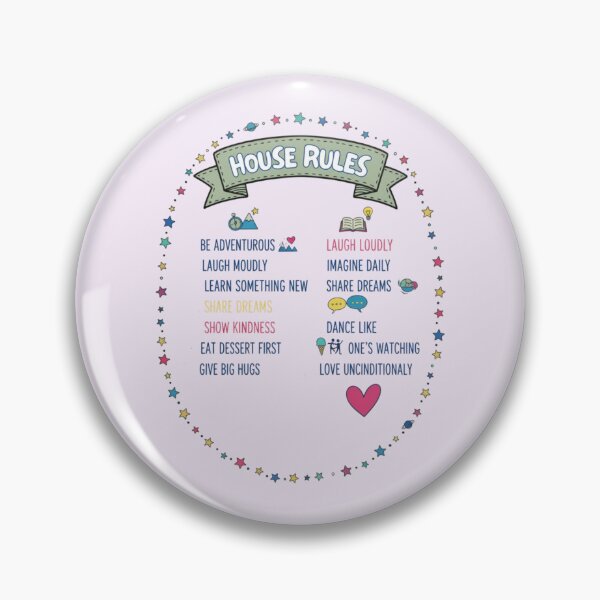Item preview, House Rules designed and sold by Aise06.