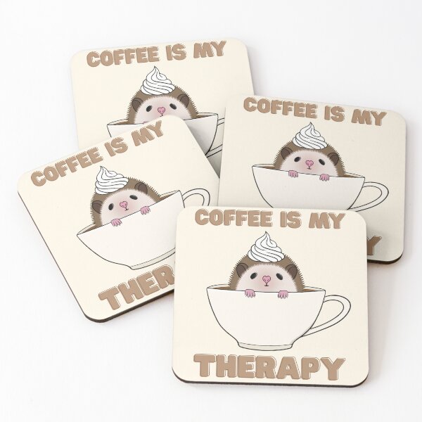 Item preview, Coffee Is My Therapy designed and sold by bloomintoyoubiy.