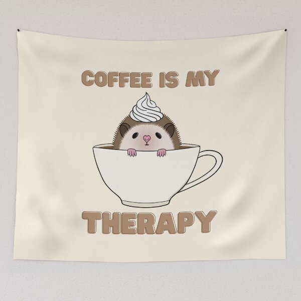 Item preview, Coffee Is My Therapy designed and sold by bloomintoyoubiy.