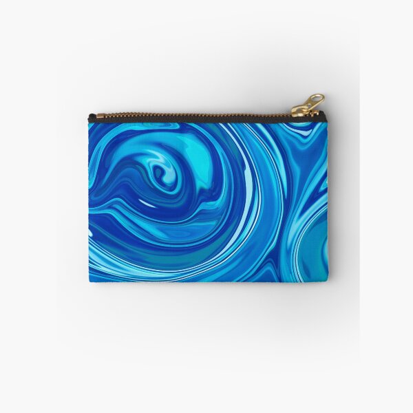 Item preview, Electric Tide; Liquid Blue Abstract  designed and sold by IftinDesigns.
