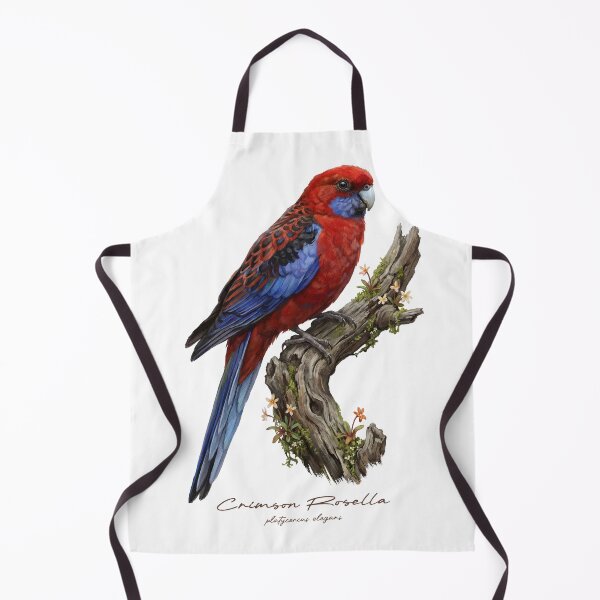 Item preview, Crimson Rosella on Flowery Branch designed and sold by Takeda-art.