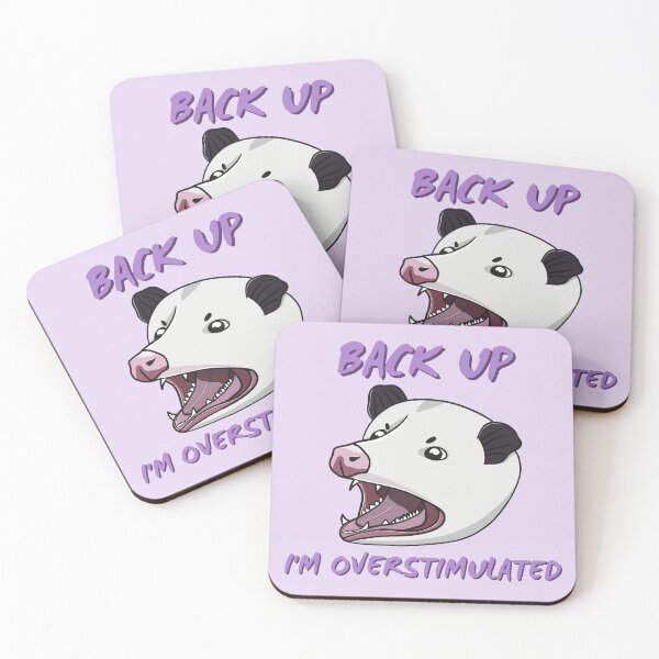 Item preview, Back Up I'm Overstimulated designed and sold by bloomintoyoubiy.