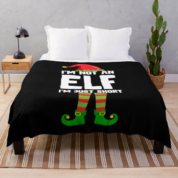 Item preview, I'm Not An Elf I'm Just Short - Funny Christmas Pajama Party designed and sold by CosmoKitsch.