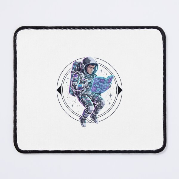 Item preview, Smart Astronaut in Space | Geeky Science & Astronomy Art designed and sold by PixelCatalyst.