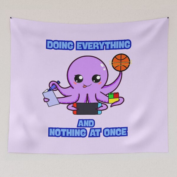 Item preview, ADHD Octopus designed and sold by bloomintoyoubiy.