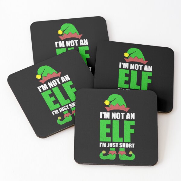 Item preview, I’m Not An Elf I’m Just Short Funny Christmas Pajama Party designed and sold by CosmoKitsch.