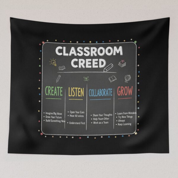 Item preview, Classroom Creed designed and sold by Aise06.