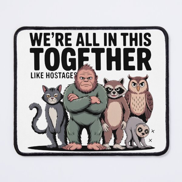 Item preview, We're All in This Together Like Hostages designed and sold by OlizaPrint.