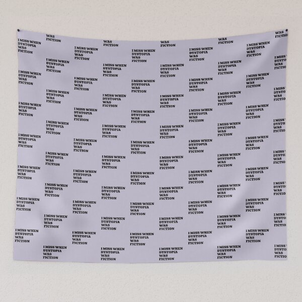 Item preview, I Miss When Dystopia Was Fiction designed and sold by WakeNBake-Tees.
