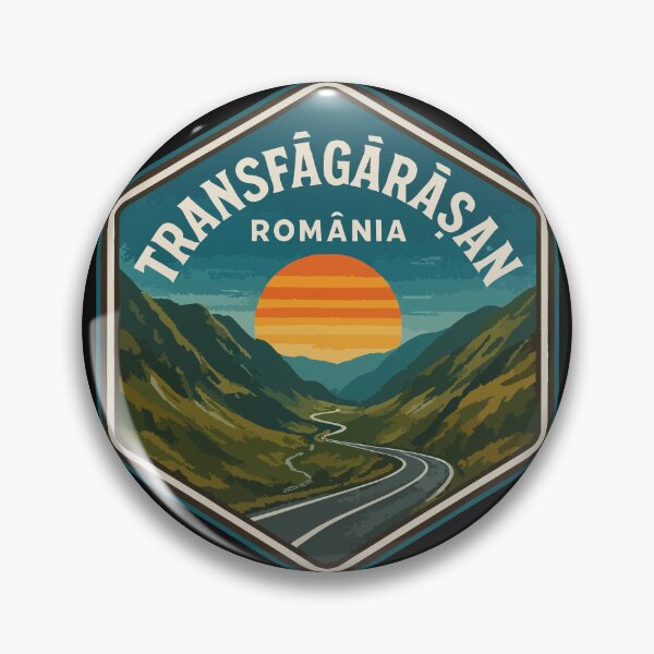 Item preview, Transfagarasan Romania Retro Travel designed and sold by TomFrontierArt.