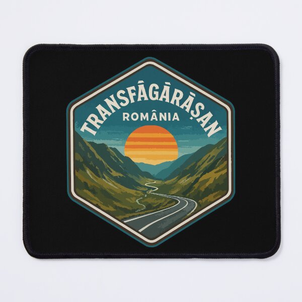 Item preview, Transfagarasan Romania Retro Travel designed and sold by TomFrontierArt.