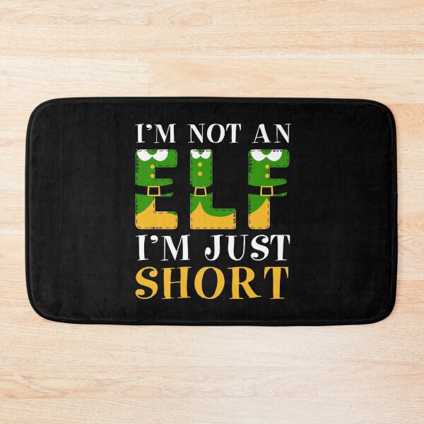 Item preview, I'm Not An Elf I'm Just Short - Funny Christmas Pajama Party designed and sold by CosmoKitsch.
