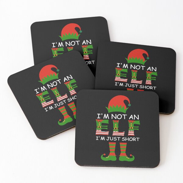 Item preview, I’m Not An Elf I’m Just Short Funny Holiday Group Pajamas designed and sold by CosmoKitsch.