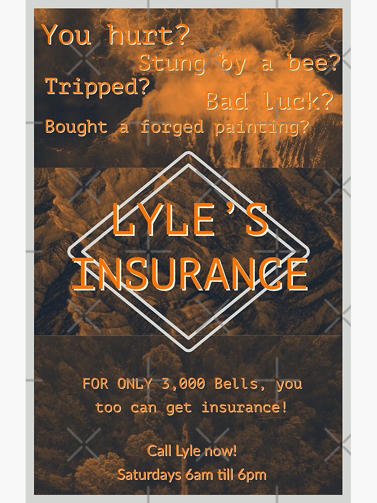 Thumbnail 3 of 3, Art Print, Lyle’s insurance designed and sold by K-AEyston.