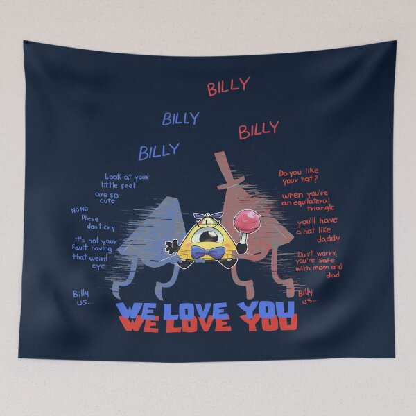 Item preview, We Love You Billy designed and sold by ArtHouse55.