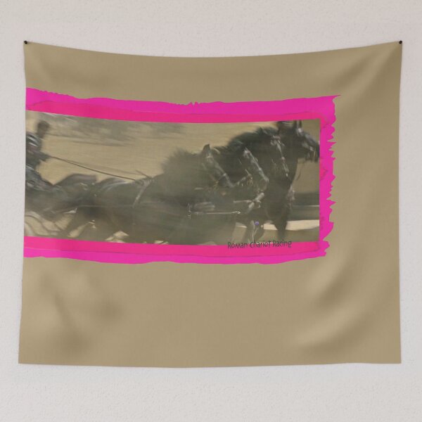 Item preview,  Ancient Roman Chariot Racing - Black Stallions (by ACCI) designed and sold by VanyssaGraphics.