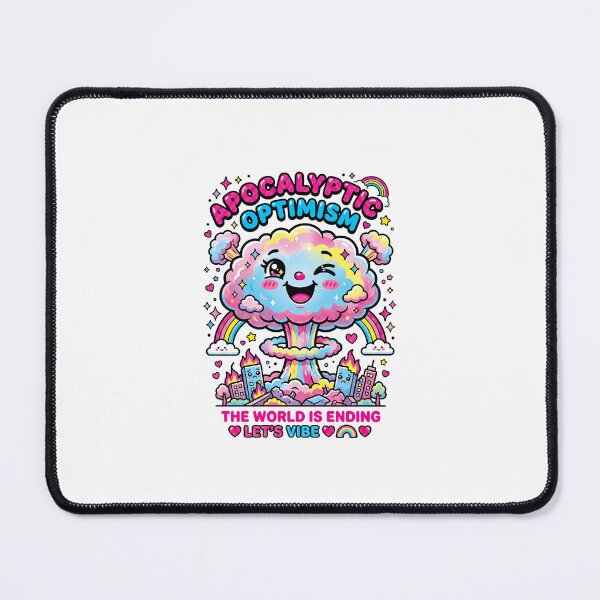 Item preview, Apocalyptic Optimism Kawaii Shirt, Cute End of the World Tee, Funny Doomcore Pastel Graphic, Chaotic Positive Vibes Shirt, Cute Apocalypse Meme Aesthetic designed and sold by KAYJAY DESIGNS.