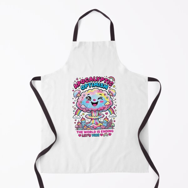 Item preview, Apocalyptic Optimism Kawaii Shirt, Cute End of the World Tee, Funny Doomcore Pastel Graphic, Chaotic Positive Vibes Shirt, Cute Apocalypse Meme Aesthetic designed and sold by KAYJAY DESIGNS.