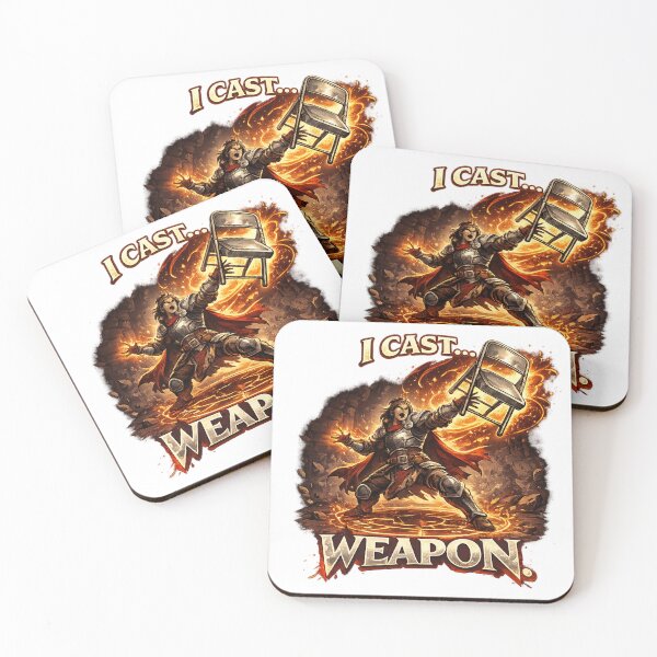 Item preview, Fighter - “I Cast… Weapon” designed and sold by ESSClothing.