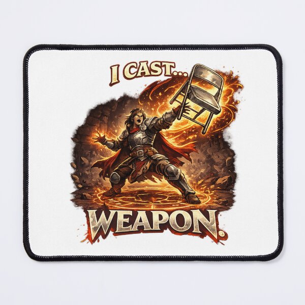 Item preview, Fighter - “I Cast… Weapon” designed and sold by ESSClothing.
