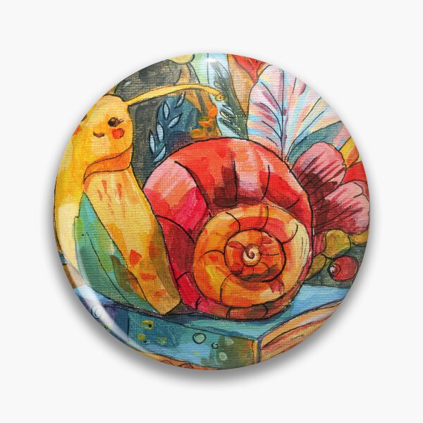 Item preview, Whimsical Snail Book Lover Art | Cottagecore Dopamine Decor designed and sold by AlisaArtDecor.