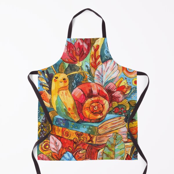 Item preview, Whimsical Snail Book Lover Art | Cottagecore Dopamine Decor designed and sold by AlisaArtDecor.