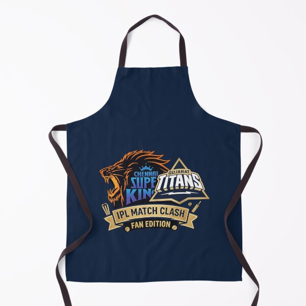 Item preview, CSK vs GT IPL Cricket T-Shirt art designed and sold by Crick-Art.