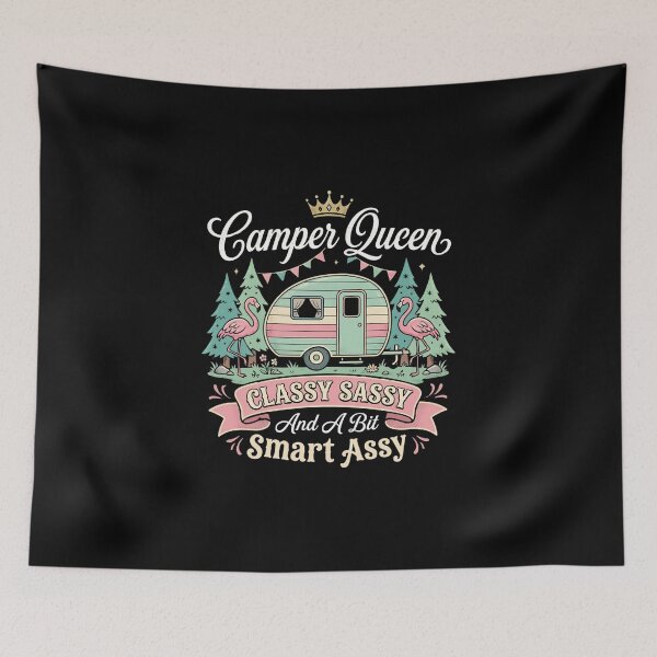 Item preview, Camper Queen Classy Sassy and A Bit Smart Assy designed and sold by dudelinart.