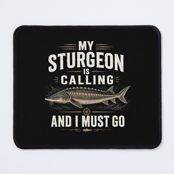 Item preview, My Sturgeon is Calling and I Must Go designed and sold by zoes-ink.