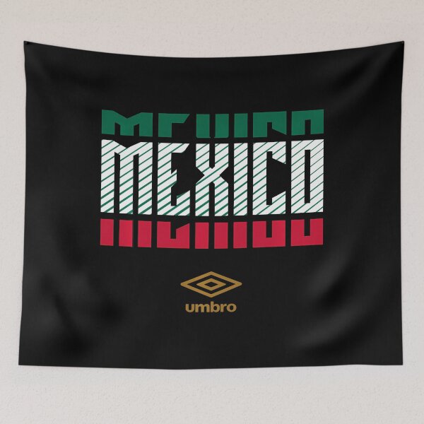 Item preview, Umbro International Soccer Mexico Stacked Logo Long Sleeve designed and sold by Dunis02.