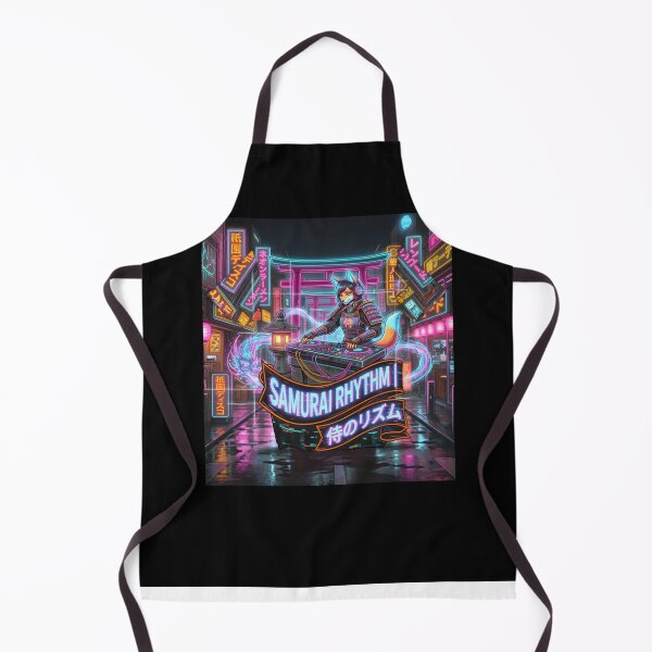 Item preview, Samurai Rhythm - Cyberpunk Fox DJ designed and sold by Neo Tokio.