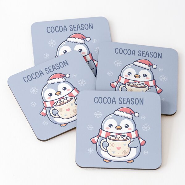 Item preview, Christmas Cocoa Penguin designed and sold by dreephic22.