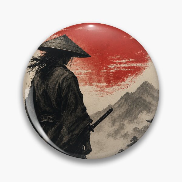 Aperçu de l'œuvre Samurai Warrior créée et vendue par TiredMamaArt.