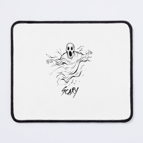 Item preview, Creepy Floating Ghost Halloween Art designed and sold by STILQ-FASHION.