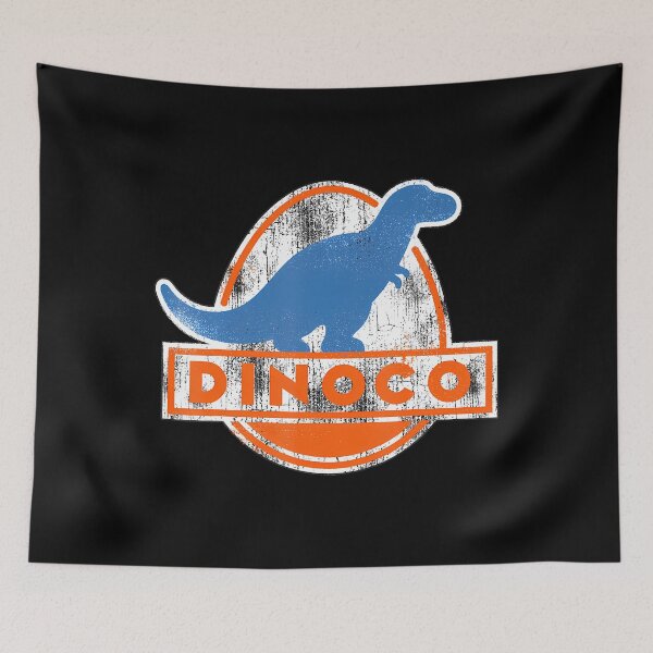 Item preview,  Disney Pixar Cars Iconic Dinoco Vintage Faded Dinosaur Logo  designed and sold by Dunis02.