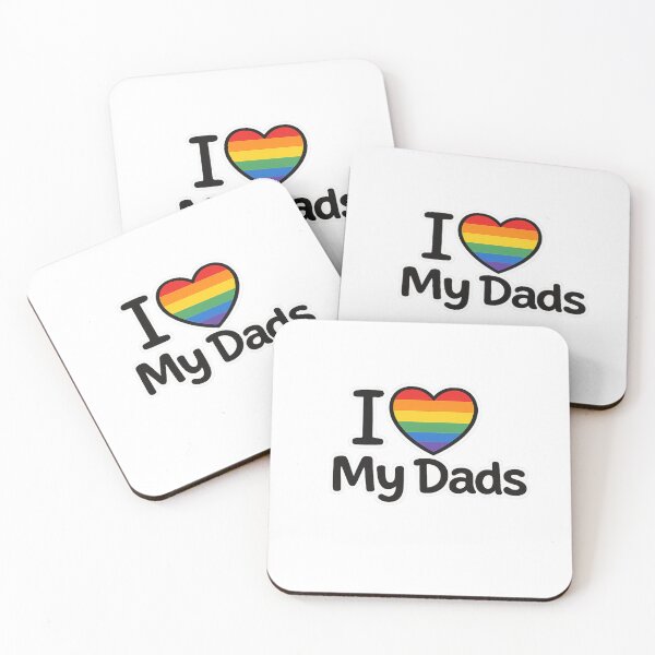 Item preview, I Heart My Dads designed and sold by Tiny & Proud.