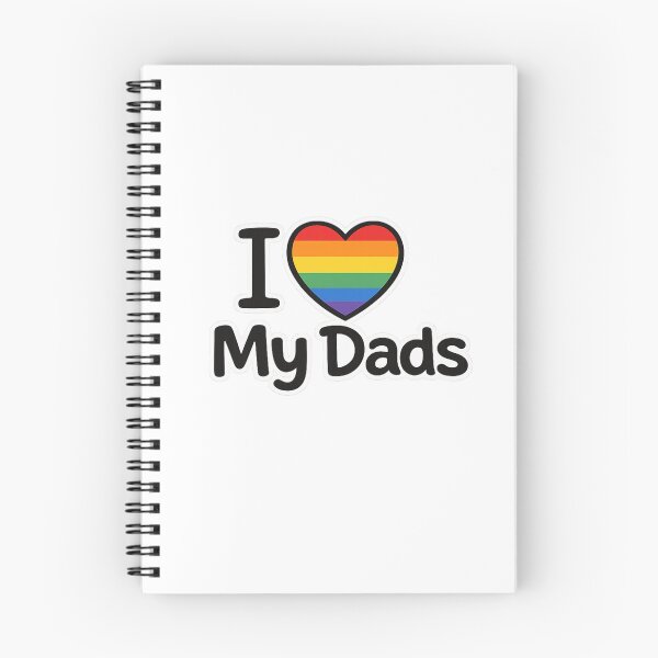 Item preview, I Heart My Dads designed and sold by Tiny & Proud.