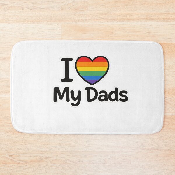 Item preview, I Heart My Dads designed and sold by Tiny & Proud.