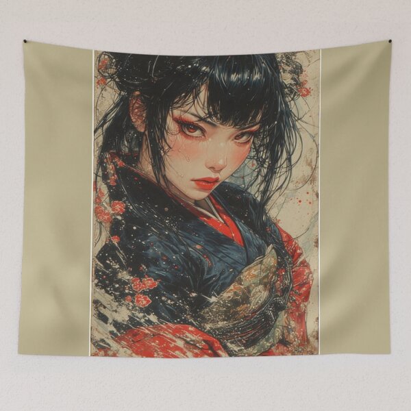 Item preview, NINE LIVES OF THE GEISHA: Sensuous Satin Sirens designed and sold by FANTASY FRENZY.