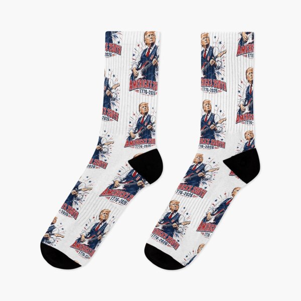 Item preview, Trump Playing Guitar 4th July 250th Anniversary designed and sold by Randomera.