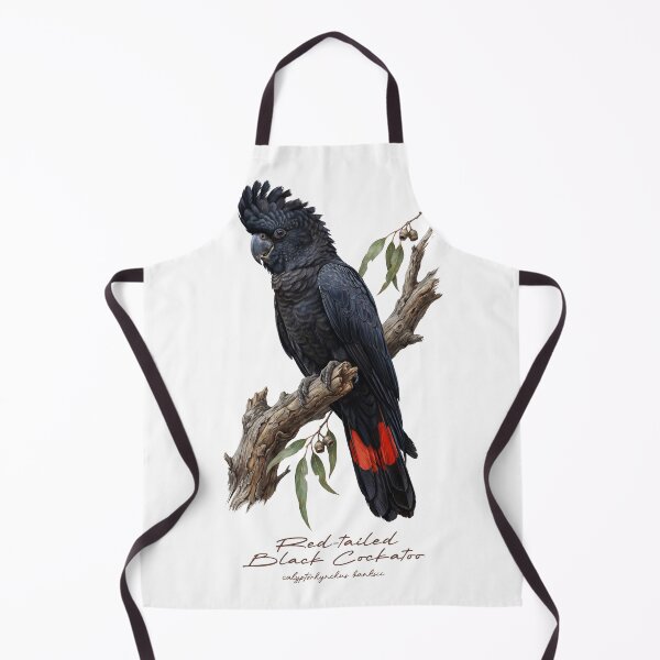 Item preview, Red-tailed Black Cockatoo on Branch designed and sold by Takeda-art.