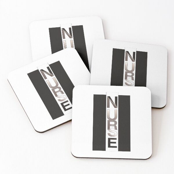 Item preview, *Vertical NURSE Typography - Bold Healthcare Design* designed and sold by Petringo.
